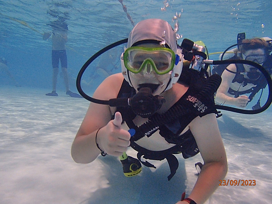 Hokej pod wodą Walenie Siemianowice Śląskie Trening 23 IX 2023